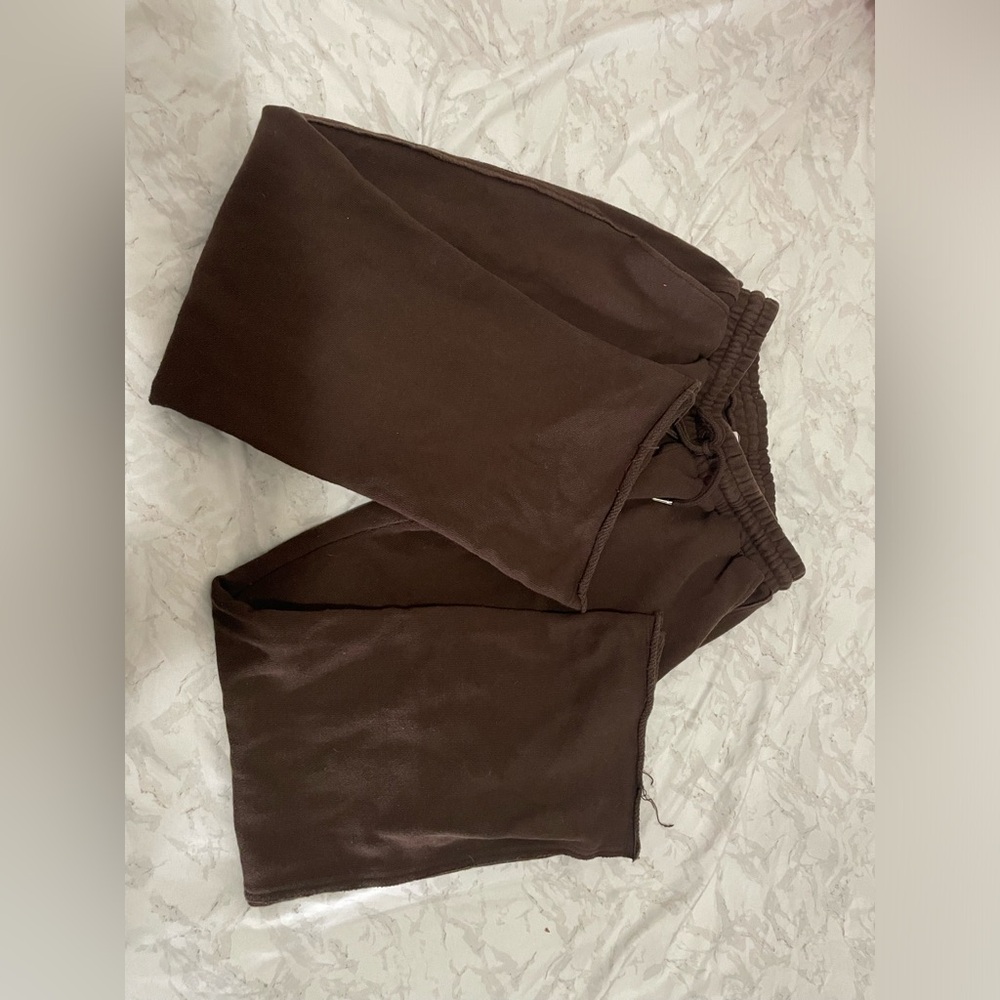 Brown Garage Joggers